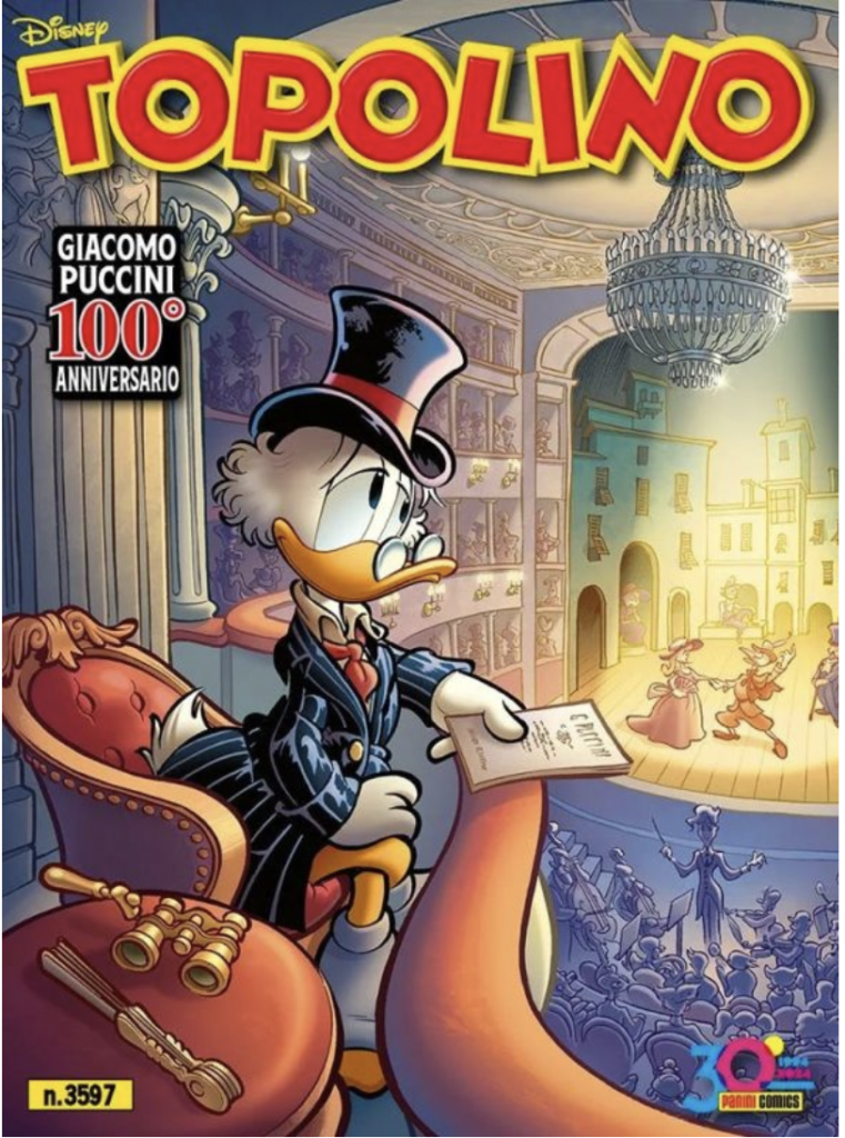 La copertina di Topolino n. 3597